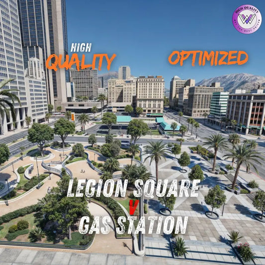 Legion Square | Fivem Ready | MLO | Roleplay