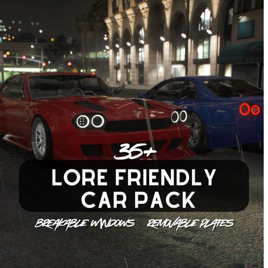 lore friendly car pack for fivem