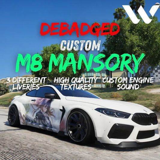 M8 MANSORY | Fivem Ready | Debadged - Unbranded | Custom Car