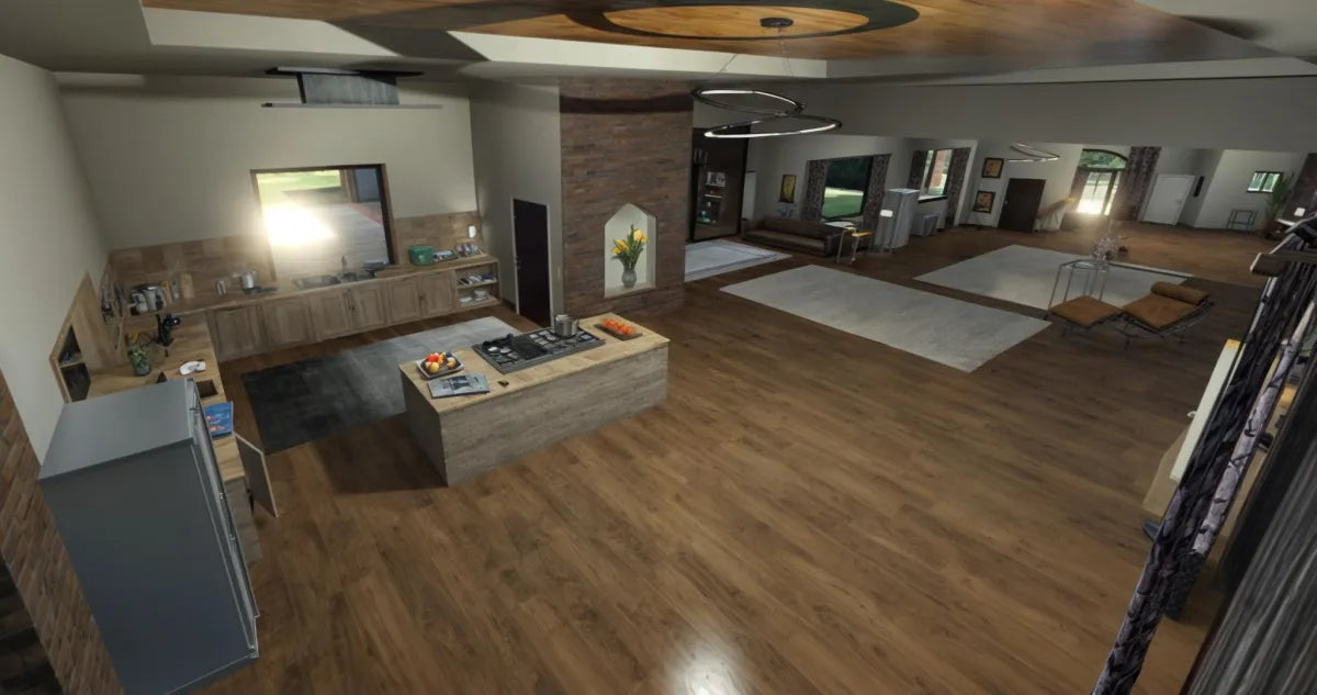 Mafia Mansion Aurora | Fivem Ready | MLO | Roleplay | Gang Hood