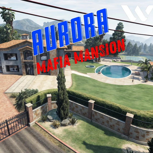 Mafia Mansion Aurora | Fivem Ready | MLO | Roleplay | Gang Hood