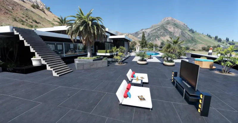 Mafia Mansion: Lighthouse V2 | Fivem Ready | MLO | Roleplay | Custom Map modern outdoor entertainment setup