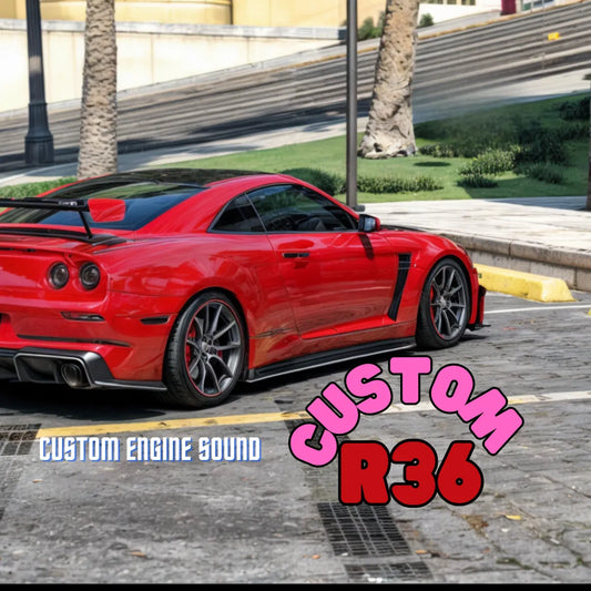 Nissan R36 Custom Debadged Car l Fivem Ready