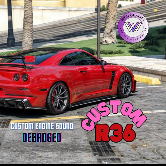 Nissan R36 Custom Debadged Car l Fivem Ready