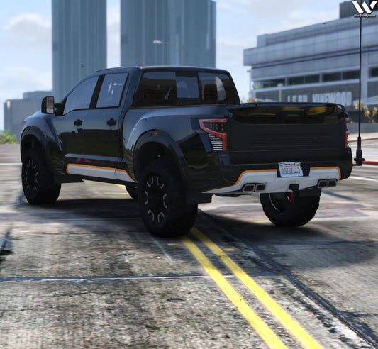 Nissan Titan 17 | Fivem Ready | Debadged | Rambar
