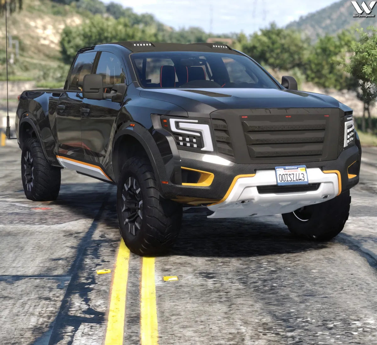 Nissan Titan 17 | Fivem Ready | Debadged | Rambar