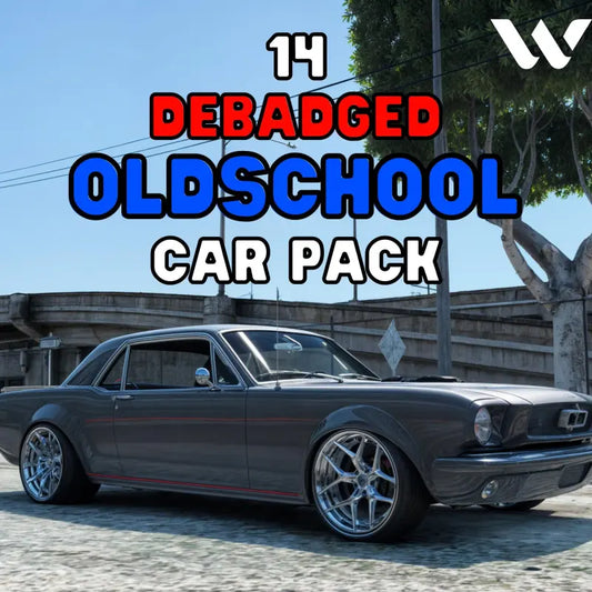 Oldschool Car Pack l FiveM l Debadged | Muscle Cars | Premium