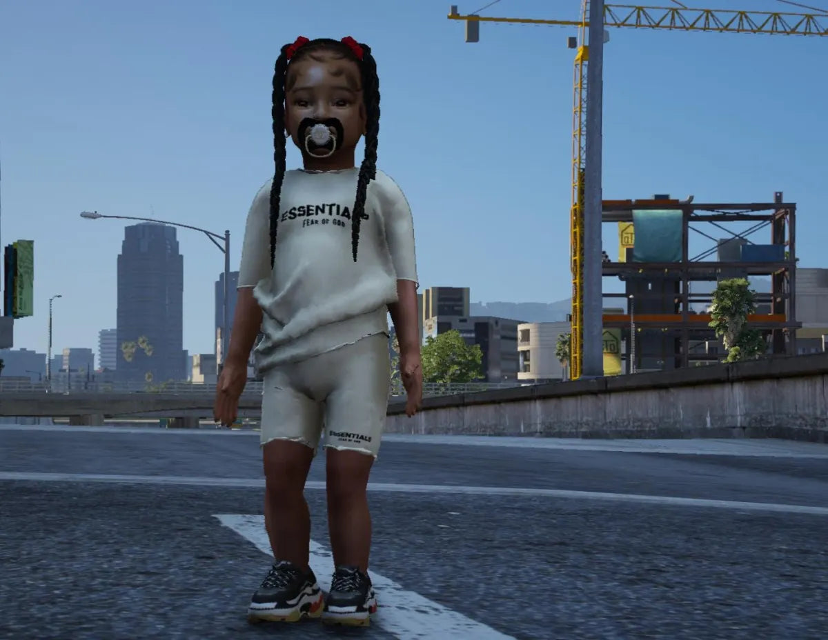 Ped Pack: Black Baby Girls | Fivem Ready l Kid Peds