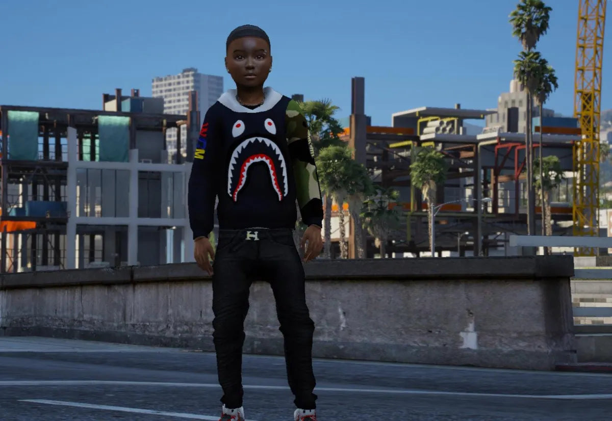 Ped Pack: Black Boys | Fivem Ready | Roleplay | Kid Peds