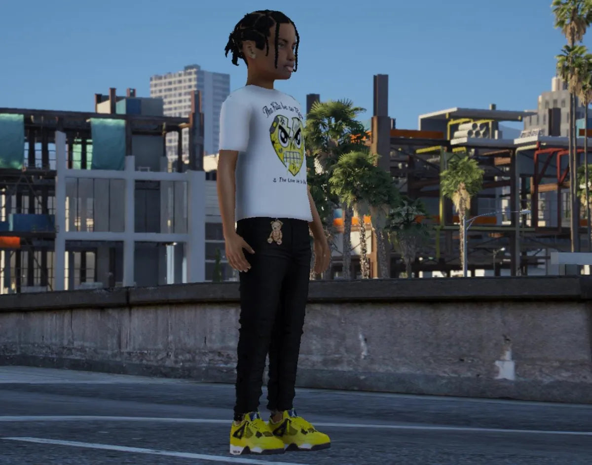 Ped Pack: Black Boys | Fivem Ready | Roleplay | Kid Peds