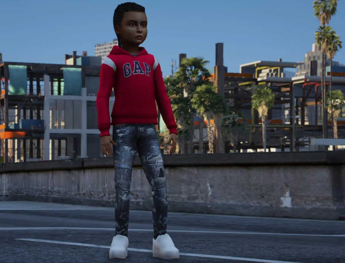 Ped Pack: Black Boys | Fivem Ready | Roleplay | Kid Peds