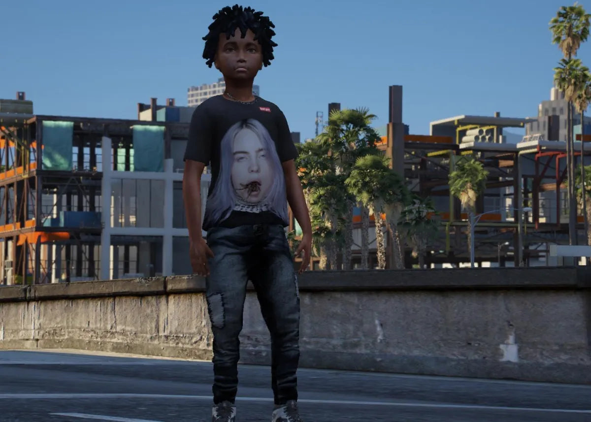 Ped Pack: Black Boys | Fivem Ready | Roleplay | Kid Peds
