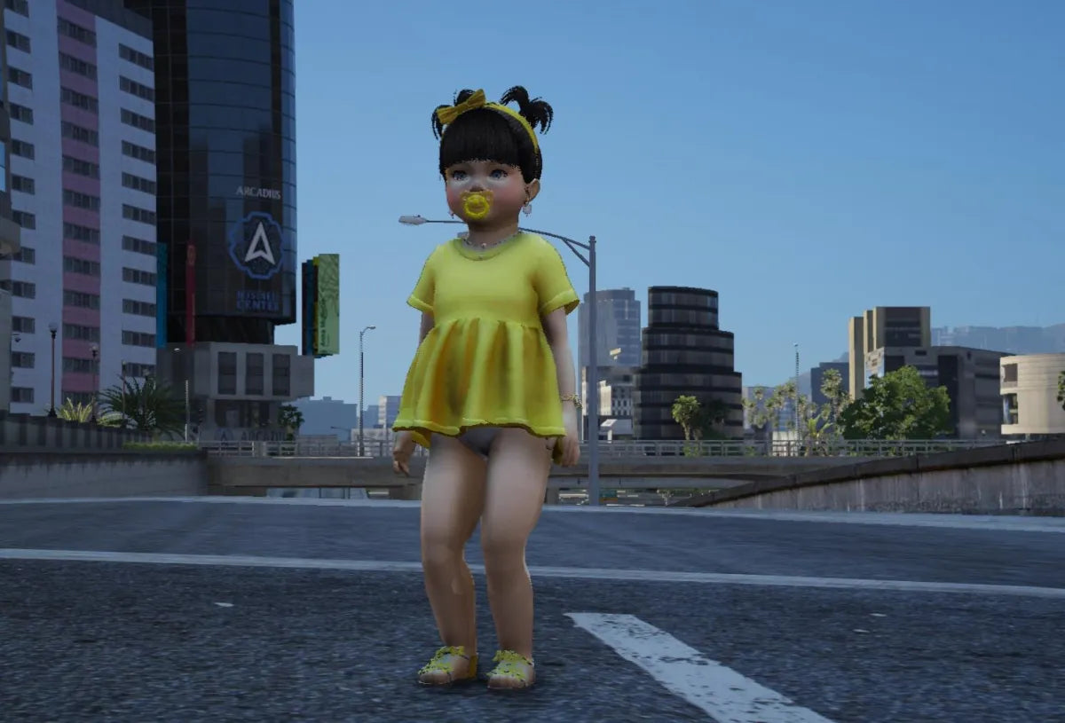 Ped Pack: White Baby Girls | Fivem Ready l Kid Peds l Roleplay