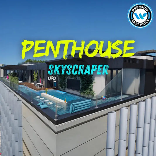 Penthouse: Skyscraper | Fivem Ready | MLO | Villa-House | luxurious penthouse skyscraper