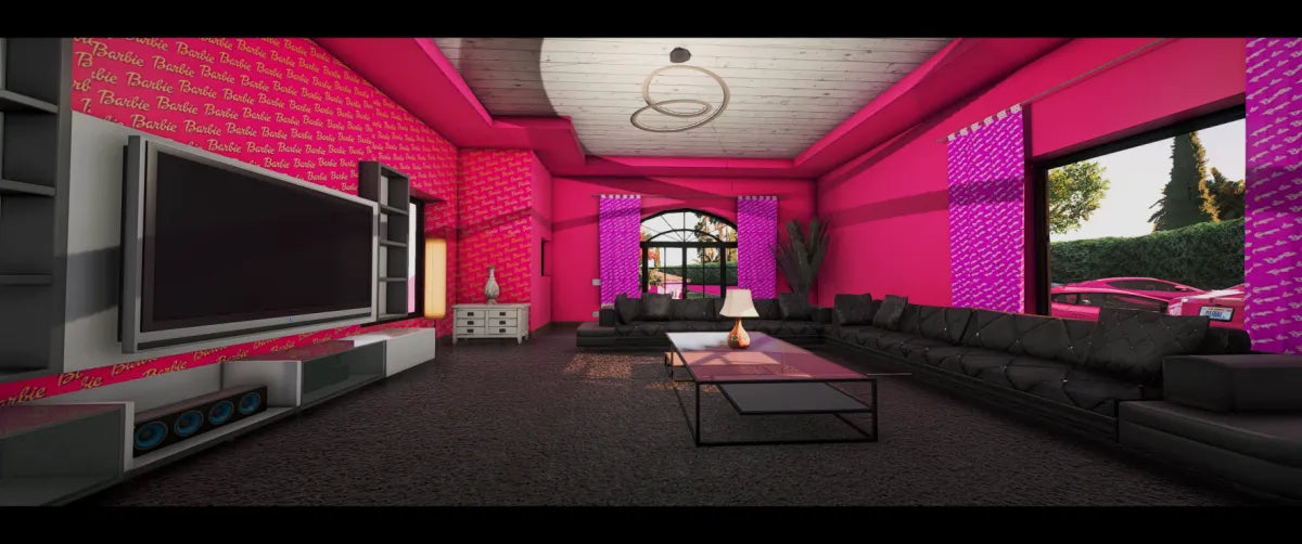 Pink Paradise Mansion | Fivem Ready l MLO | Custom Map
