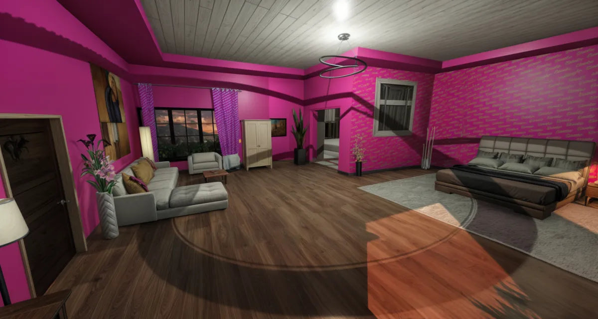 Pink Paradise Mansion | Fivem Ready l MLO | Custom Map