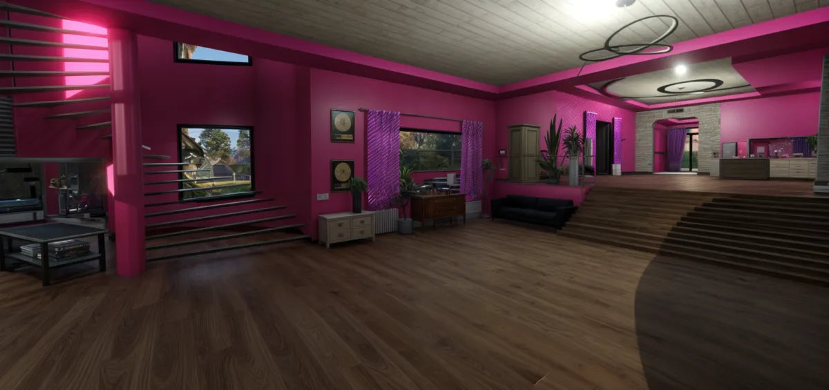 Pink Paradise Mansion | Fivem Ready l MLO | Custom Map