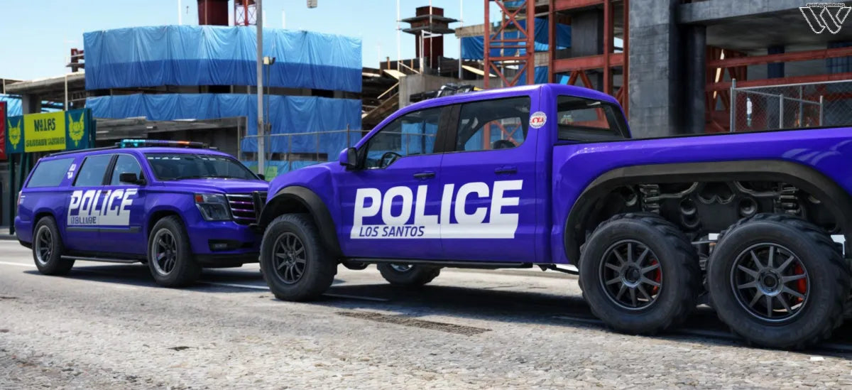 Police Car Pack l FiveM Ready l Lore Friendly l TOS Compliant