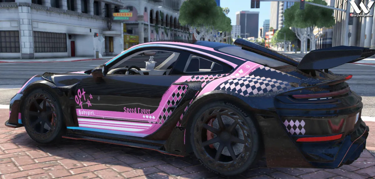Porsche 911 Babygirl | Fivem Ready | Badged | Custom Livery