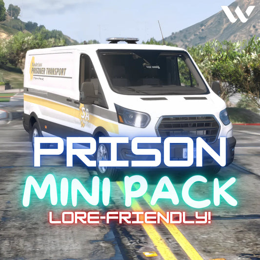 Prison Car Pack | FiveM Ready | Lore Friendly | TOS Compliant