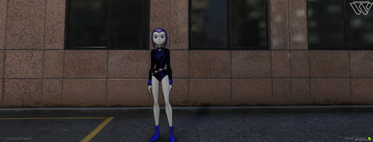 Raven Teen Titan | Fivem Ready l Movie Ped | Roleplay