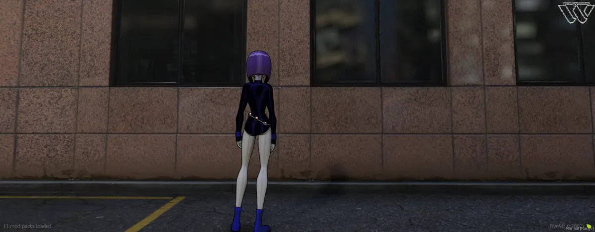 Raven Teen Titan | Fivem Ready l Movie Ped | Roleplay
