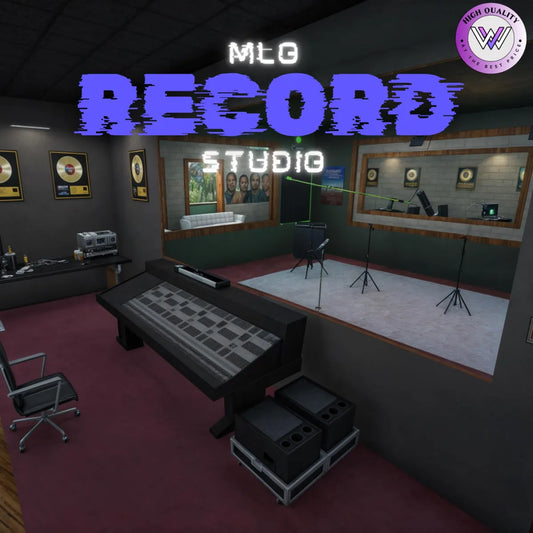 Record Studio | Fivem Ready l MLO | Roleplay