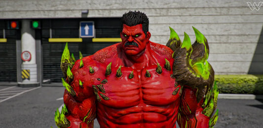 Red Hulk | Fivem Ready l Movie Ped | Roleplay