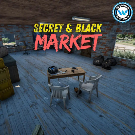 Secret Black Market | Fivem l MLO l Business Store