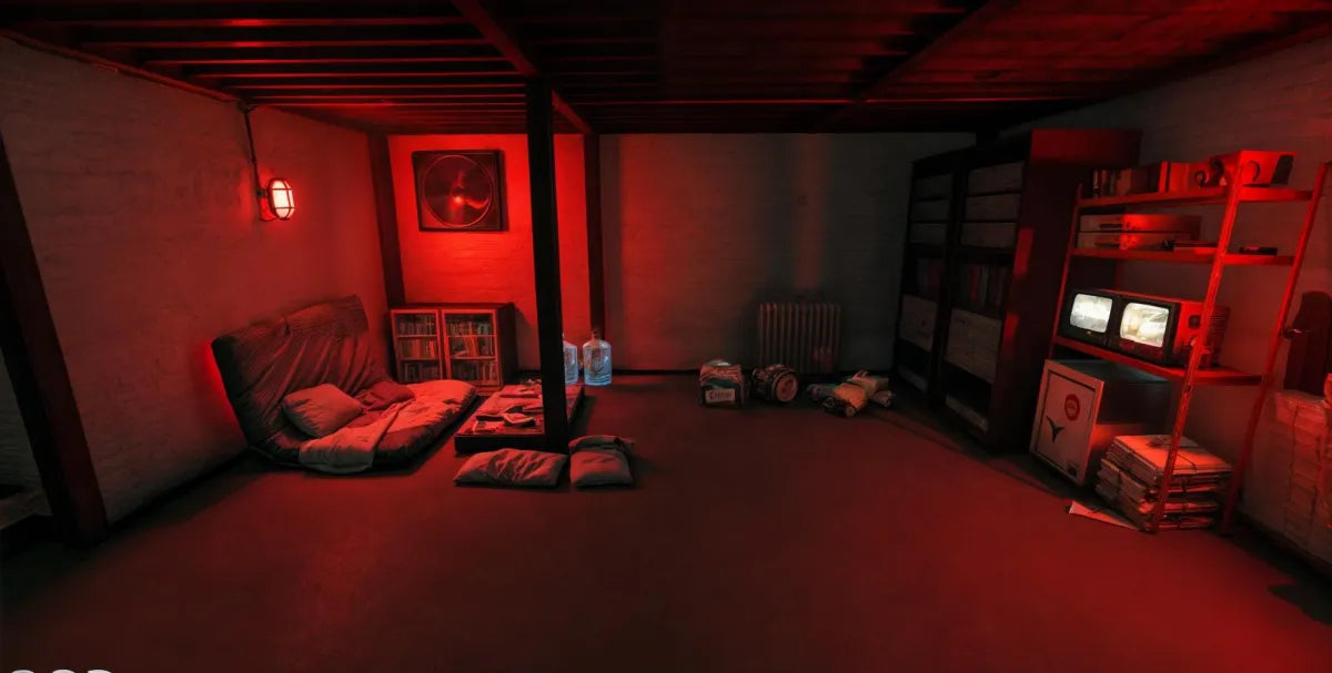 Secret Bunker House | Fivem Ready | MLO | Roleplay | Custom Map