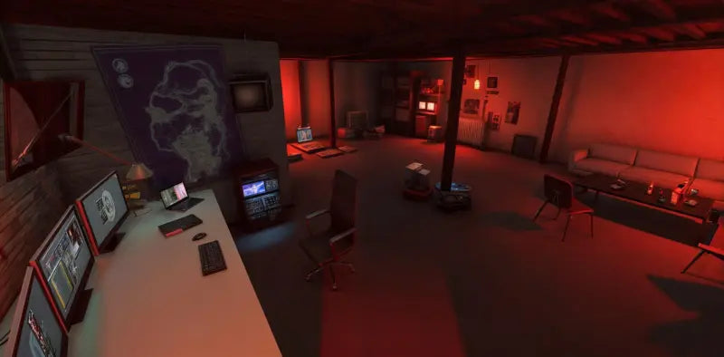 Secret Bunker House | Fivem Ready | MLO | Roleplay | Custom Map