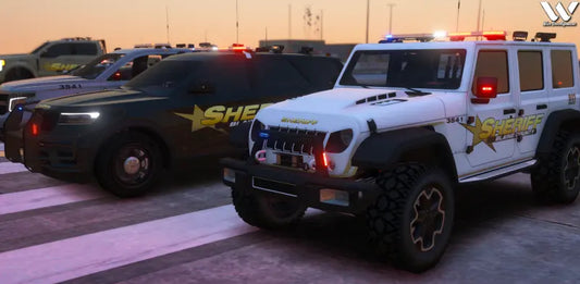 Sheriff & Unmarked Car Pack l FiveM Ready l Lore Friendly l TOS Compliant