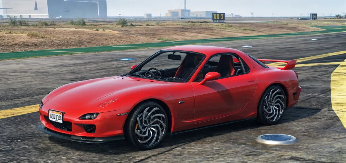 Sport Rims Pack | Fivem Ready | 200 Custom Addon Wheels | red sports car