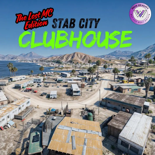 Stab City Clubhouse | Ready For Fivem l MLO l Roleplay