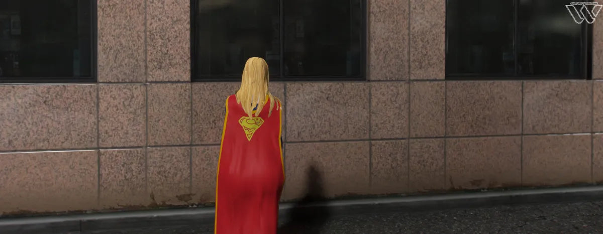 Super Girl Young Justice | Fivem Ready l Movie Ped | Roleplay