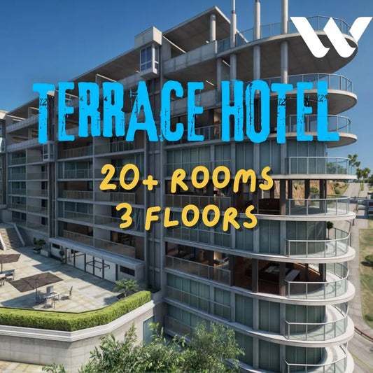 Terrace Hotel | Fivem Ready | MLO | Motel