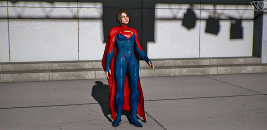 The Flash Super Girl | Fivem Ready l Movie Ped | Roleplay