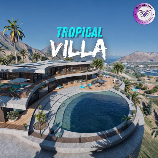 Tropical Villa | FiveM Ready | MLO | Mansion