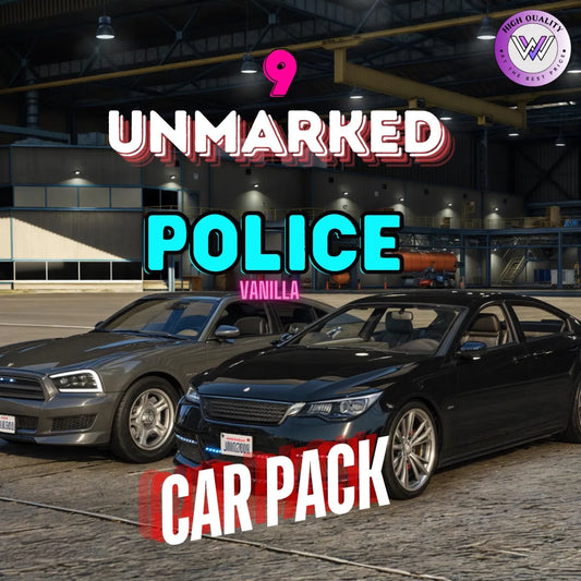 Unmarked Car Pack l FiveM Ready | Lore-Friendly | Police Cars