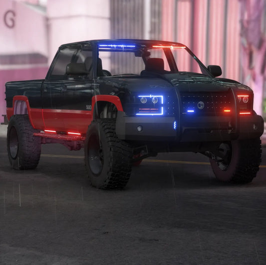 Yosemite Lifted Unmarked | Fivem Ready | Lore-Friendly